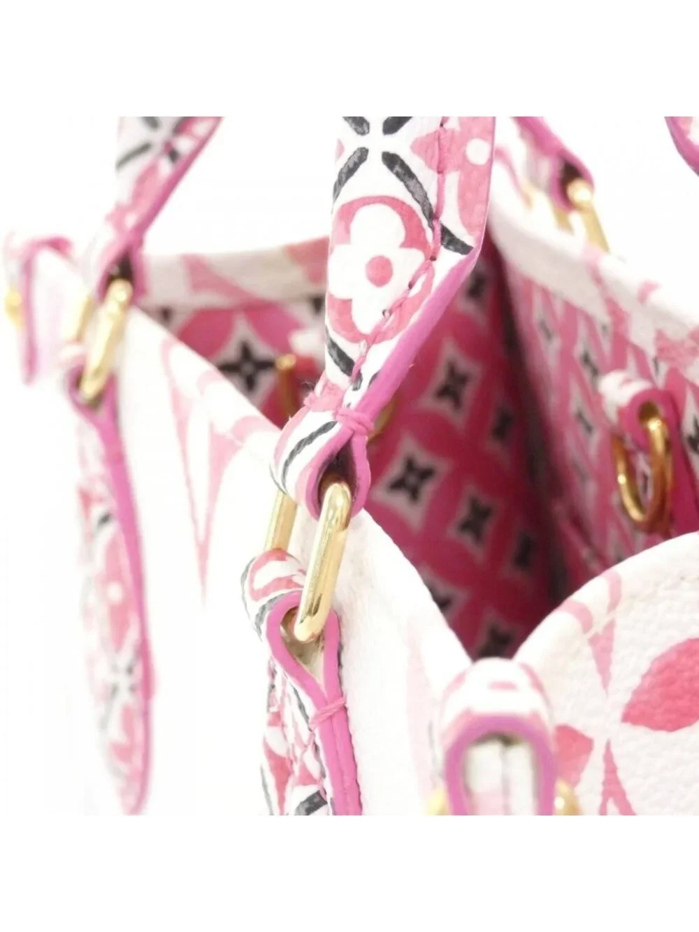 Louis Vuitton Monogram Flower Tile LV by the Go PM Bag